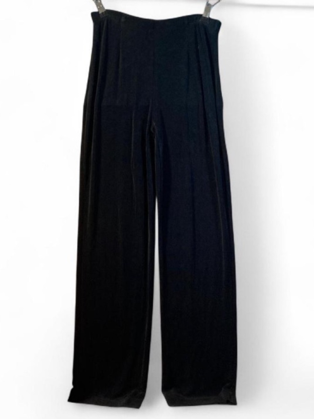 Chico's travelers black pants (1 reg) 8 Med EUC